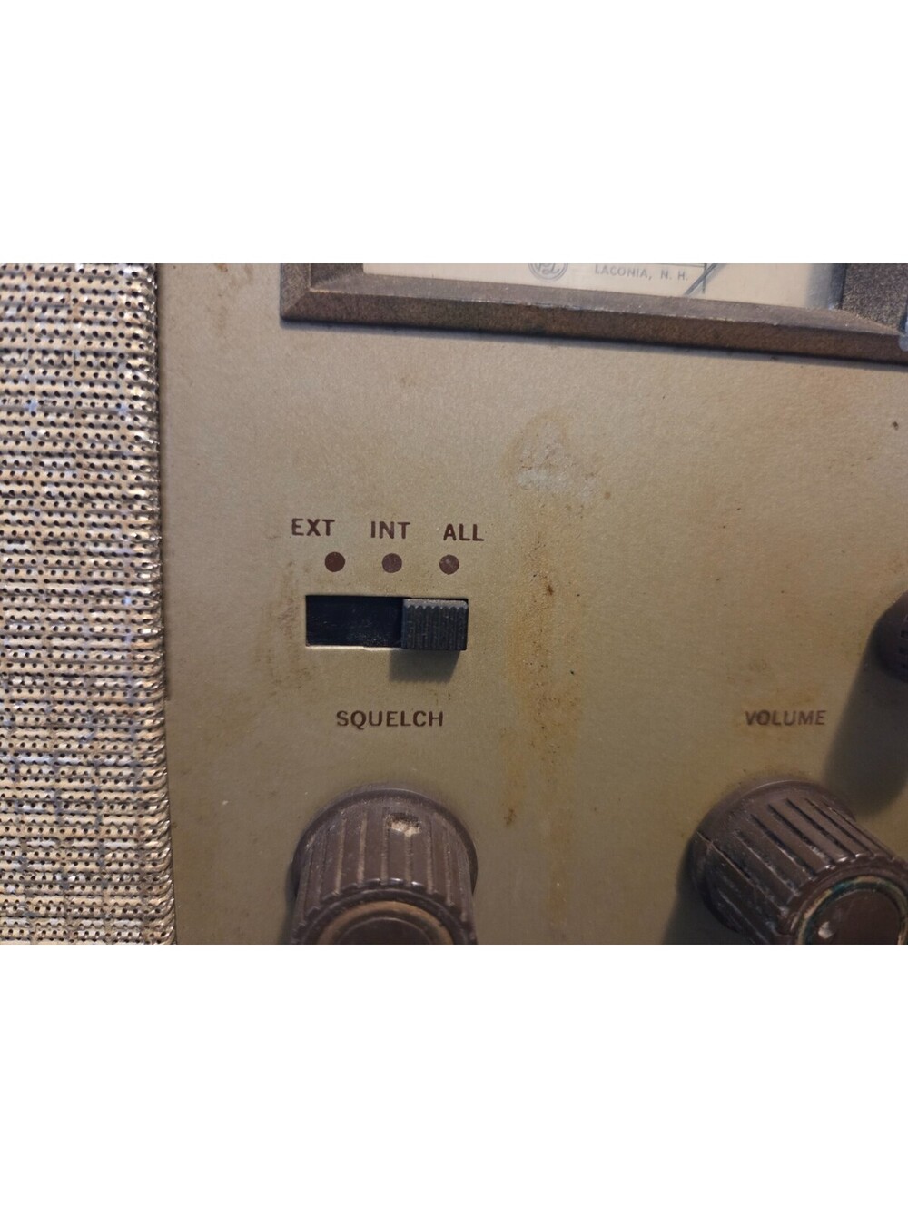 INT/EXT/ALL SWITCH BROWNING GOLDEN EAGLE RECEIVER CB RADIO